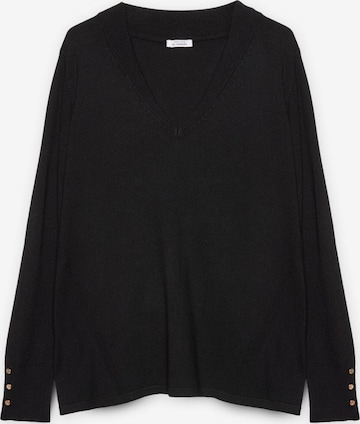 Pullover di Fiorella Rubino in nero: frontale