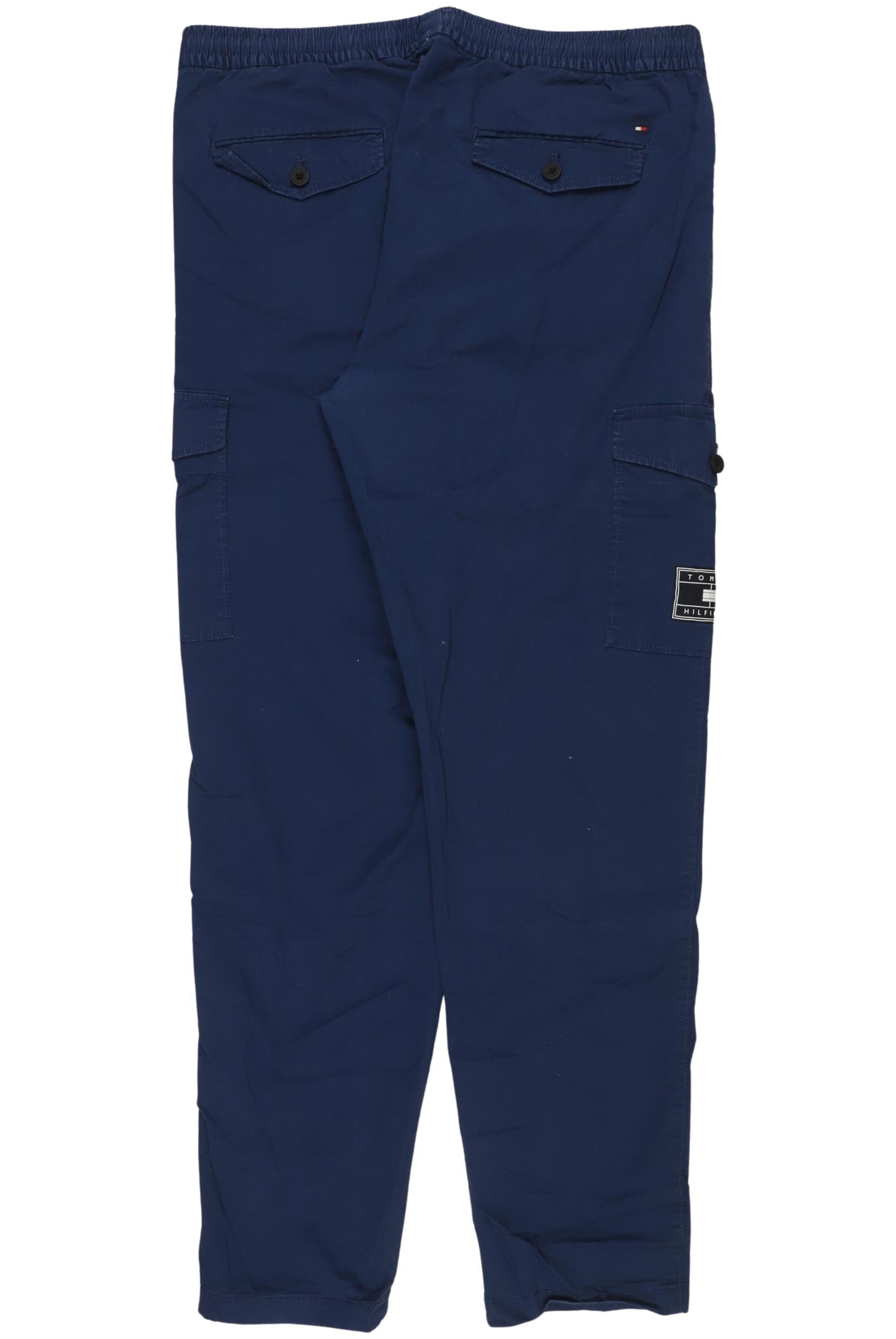 TOMMY HILFIGER Stoffhose 34 in Blau