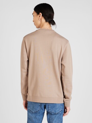 BOSS Sweatshirt 'Westart' in Beige