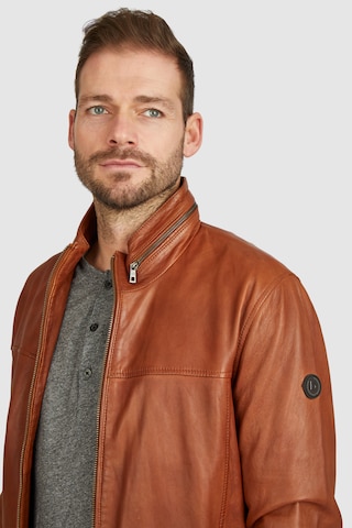 bugatti Lederjacke in Braun