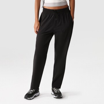 THE NORTH FACE Regular Athletic Pants 'NEVER STOP WEARING' in Black: front