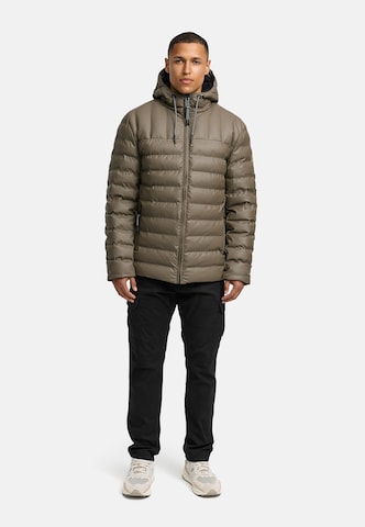INDICODE JEANS Between-season jacket 'INAmiso' in Brown