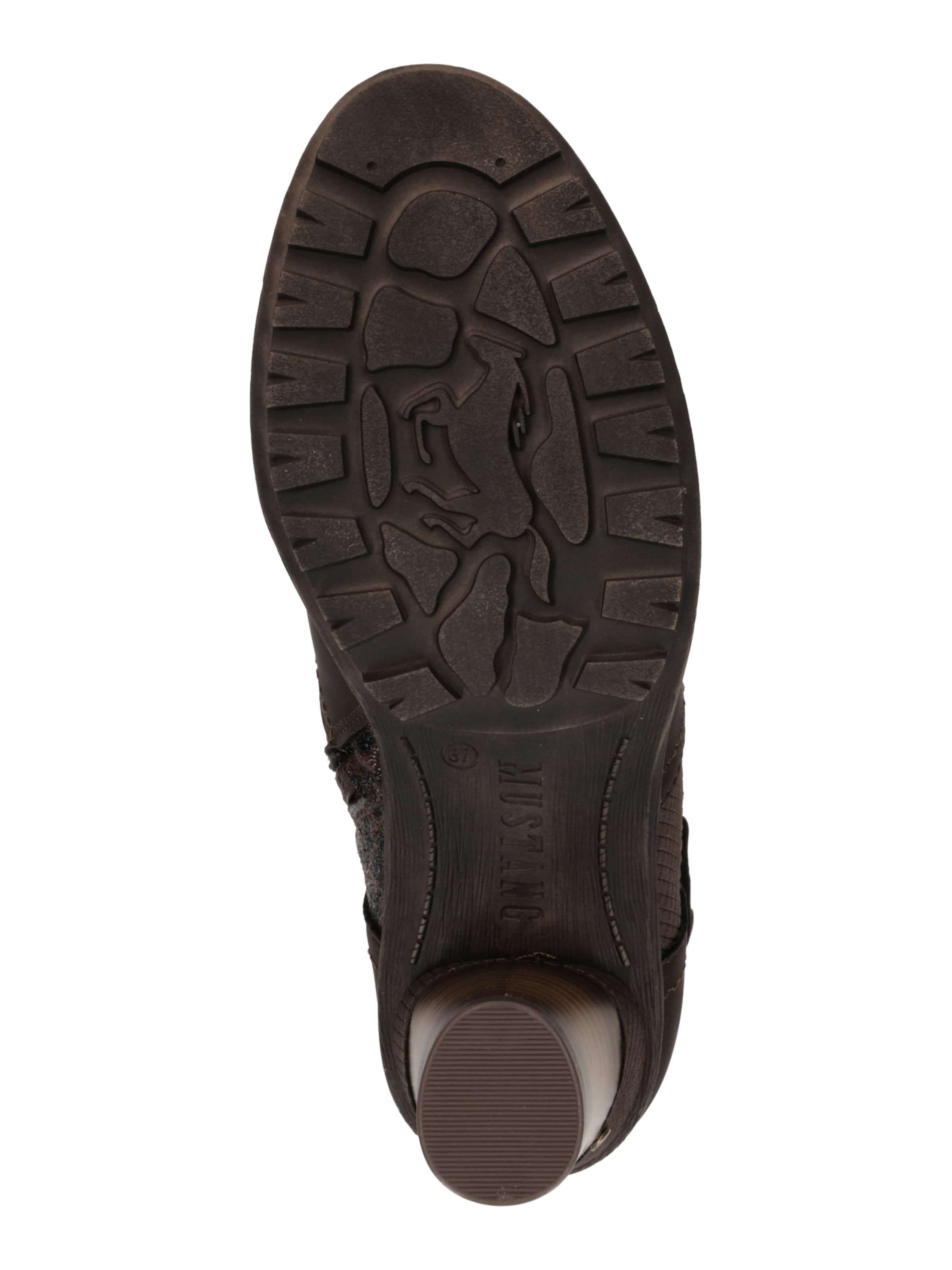 MUSTANG Μποτάκι σε καφέ