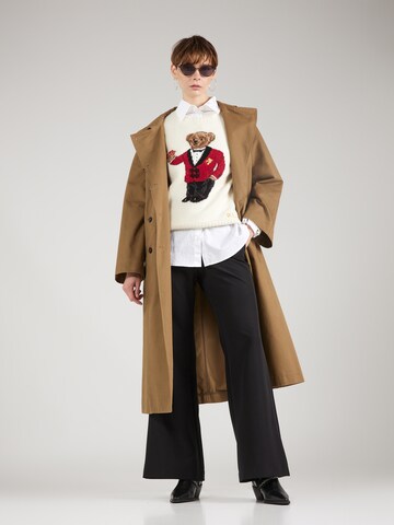 Pulover de la Polo Ralph Lauren pe alb