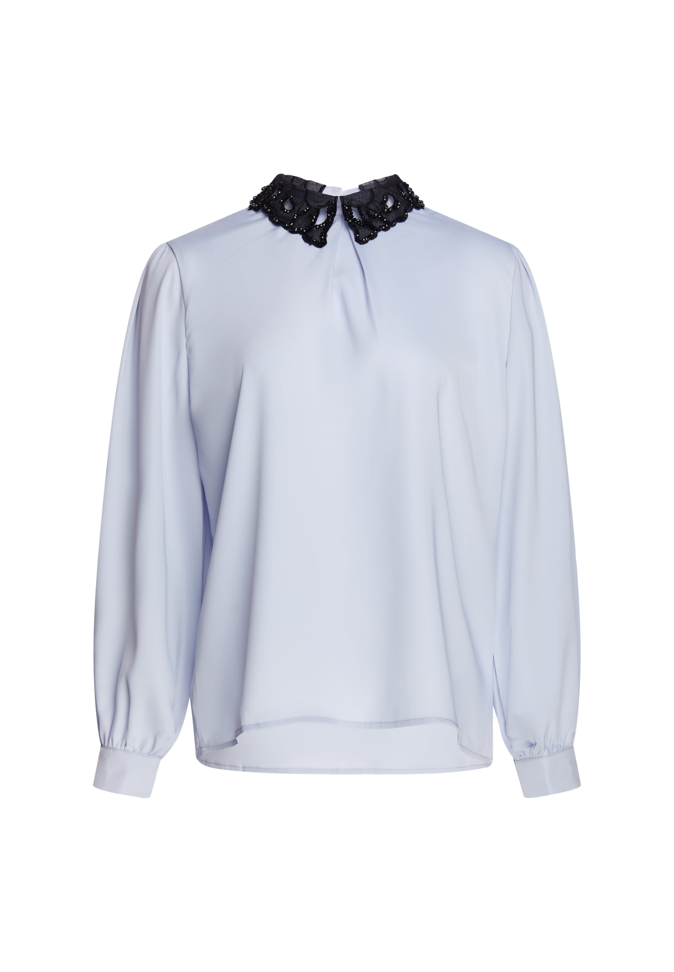 faina - Blusa 'GLOW' em azul: frente