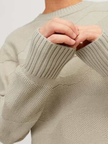 JACK & JONES Trui 'Blujosh' in Beige