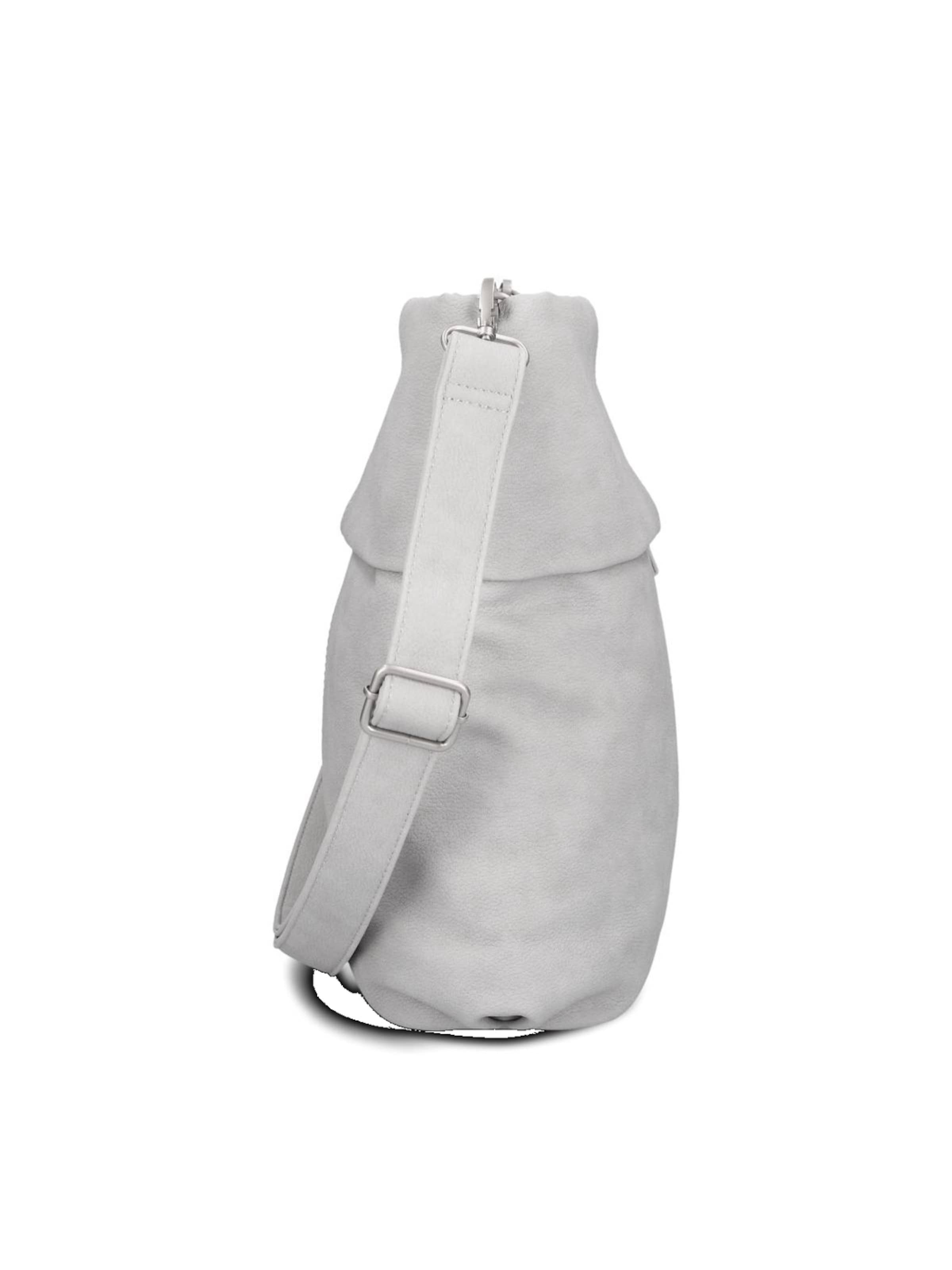 Borsa a spalla 'MADEMOISELLE.M M12' di ZWEI in argento