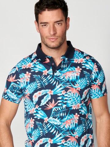 KOROSHI Poloshirt in Blau
