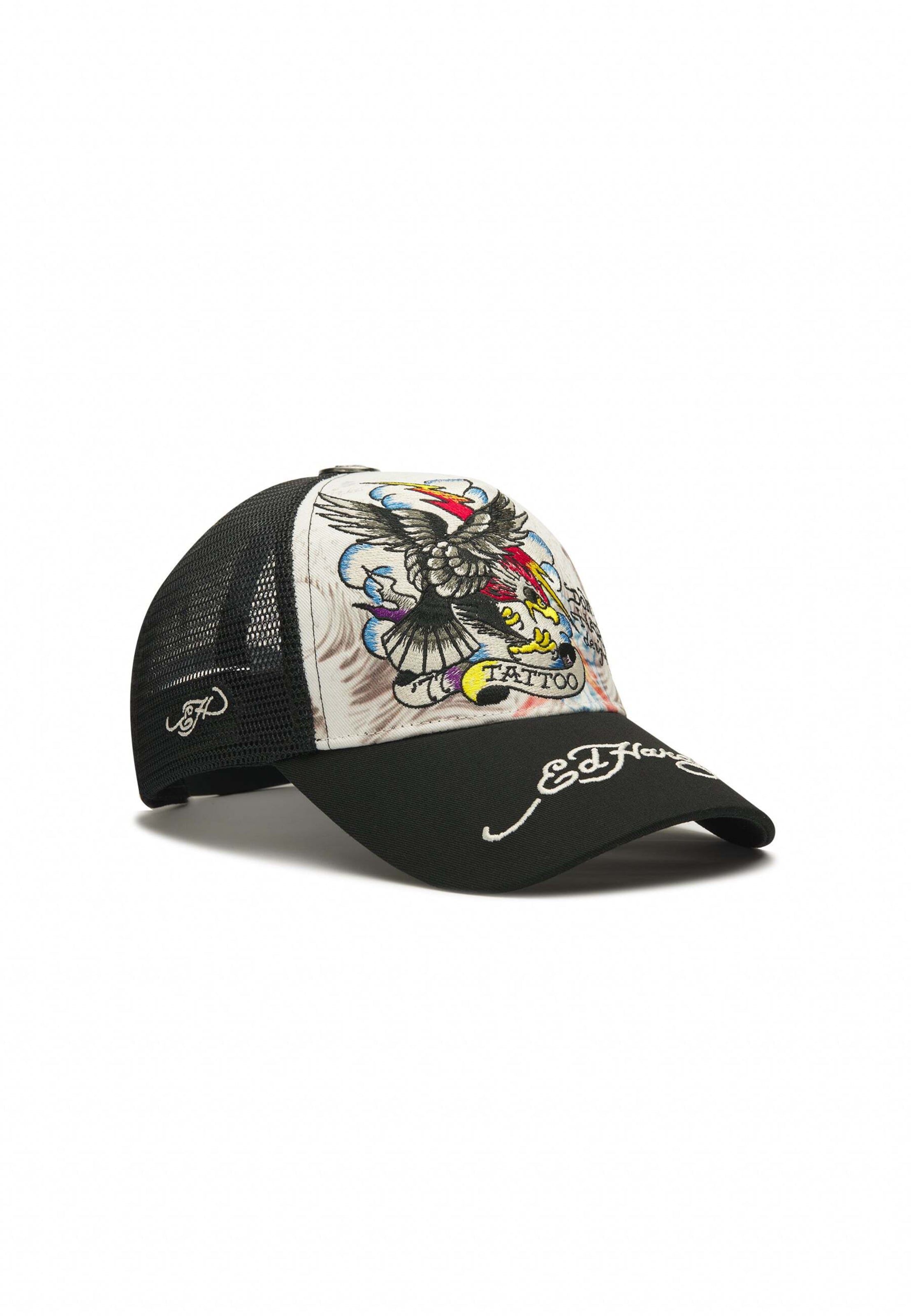 Ed Hardy Hætte 'Tattoo Eagle' i hvid