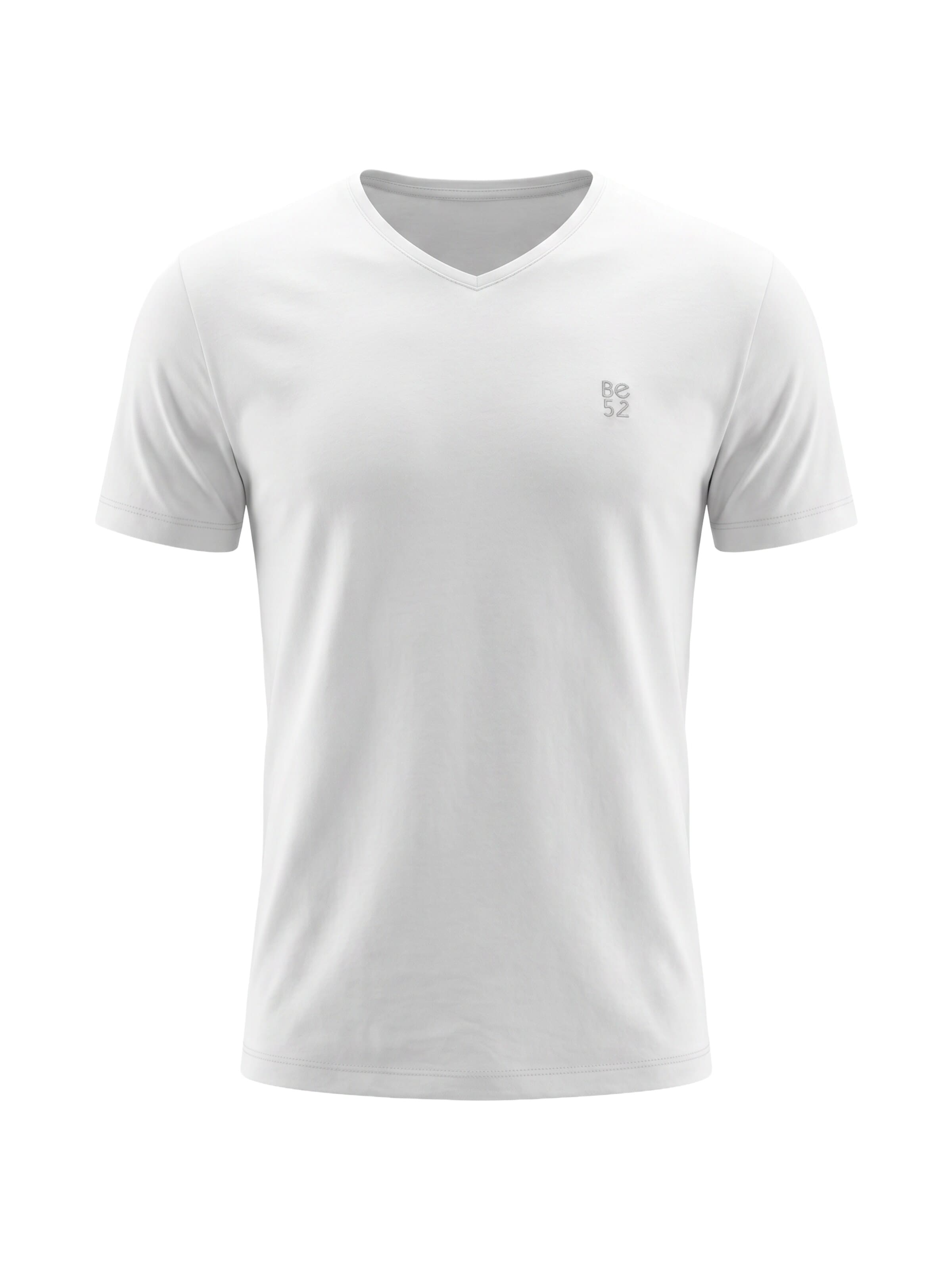 Be52 T-shirt 'Aviation' i vit: framsida
