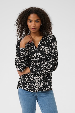 Kaffe Blouse 'KABeathe' in Zwart: voorkant