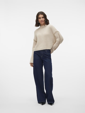 VERO MODA Sweater 'NEWCREAM' in Beige