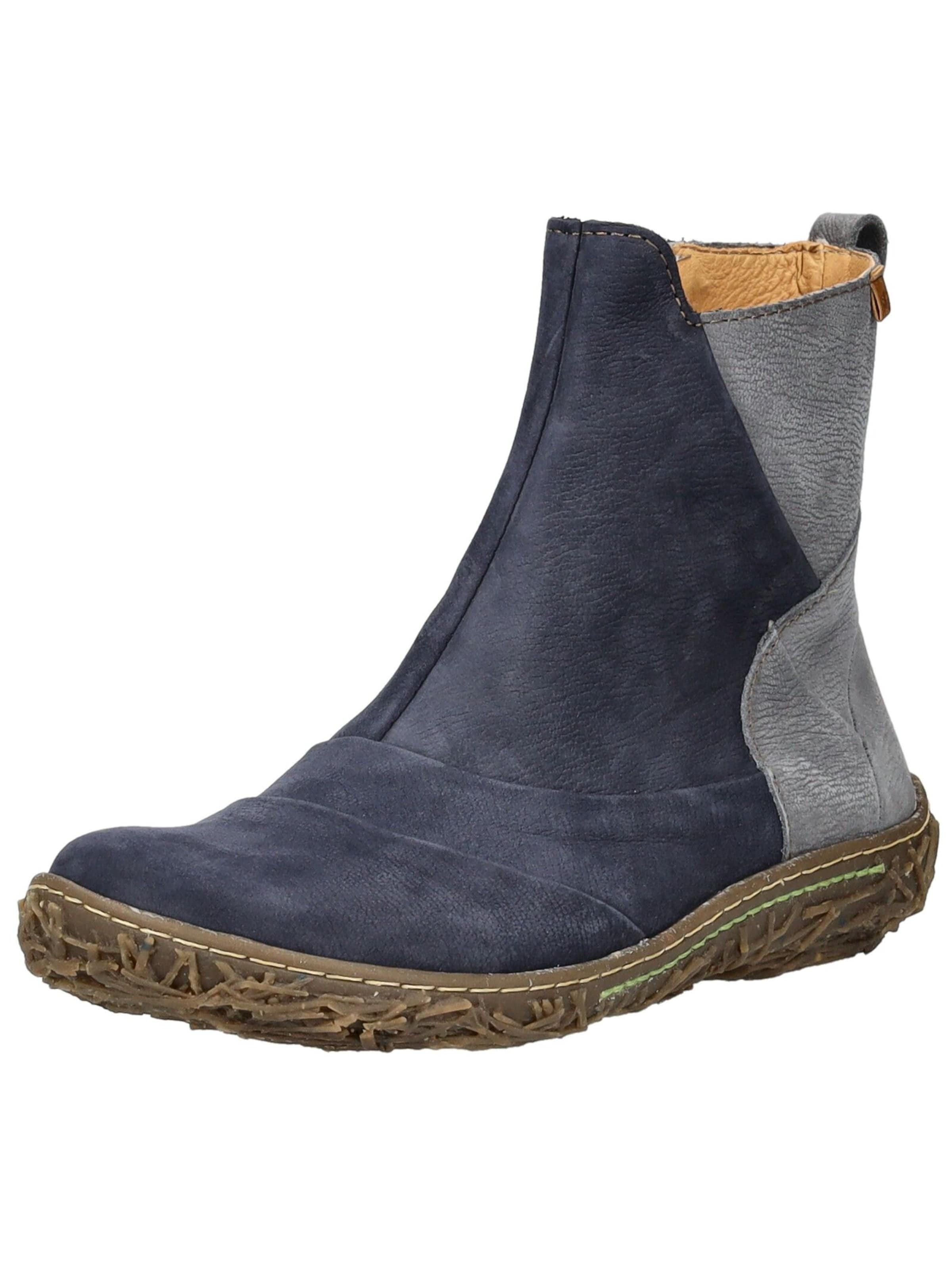Bottines EL NATURALISTA en bleu : devant
