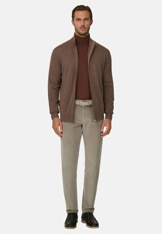 Slimfit Pantaloni chino di Boggi Milano in grigio: frontale
