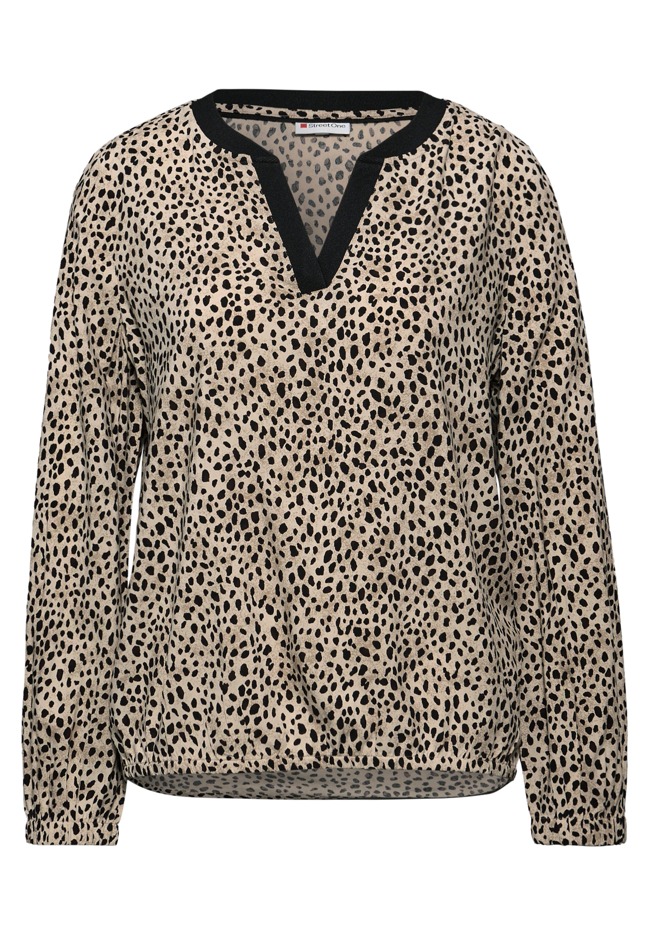STREET ONE Blouse in Beige: front