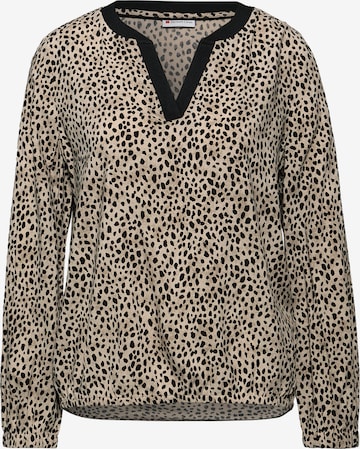 STREET ONE Bluse in Beige: Vorderseite