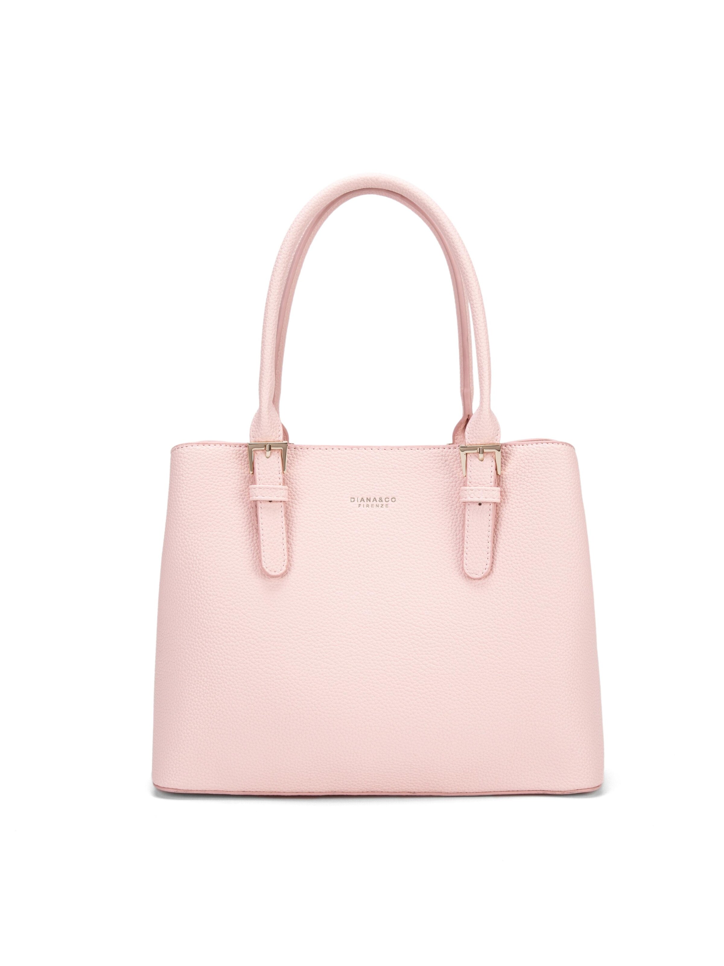 Borsa a mano di Diana&Co. in rosa: frontale