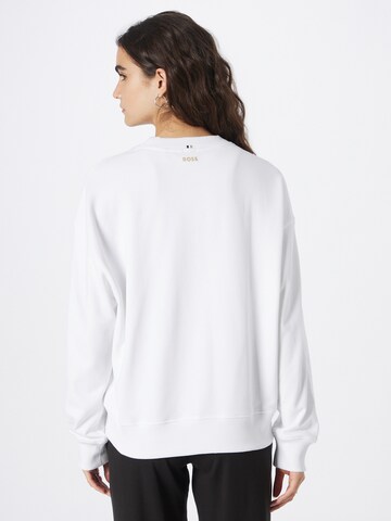 BOSSSweater majica 'Ecaisa' - bijela boja