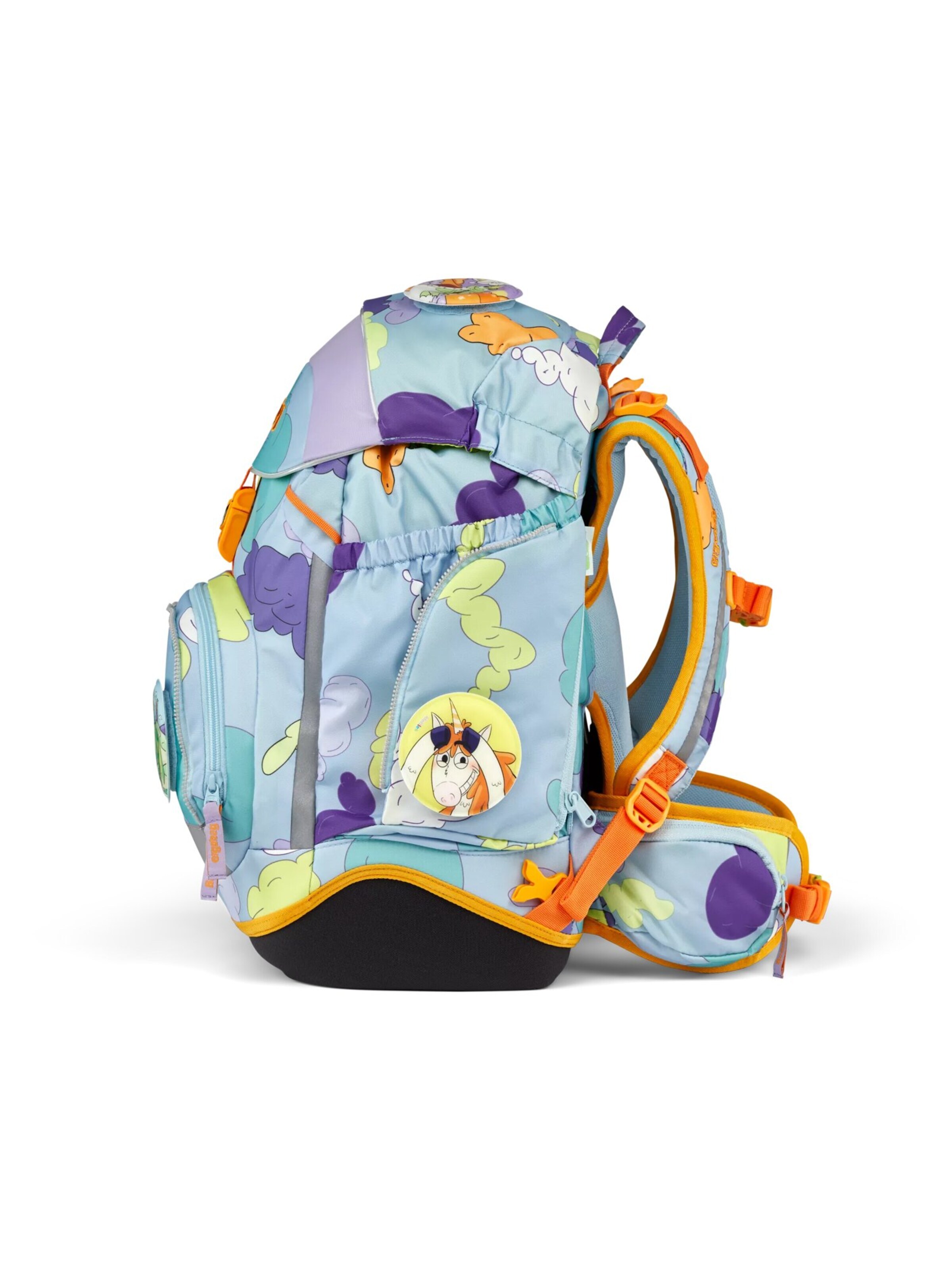 ergobag Backpack 'Schulranzen-Set pack Set' in Blue