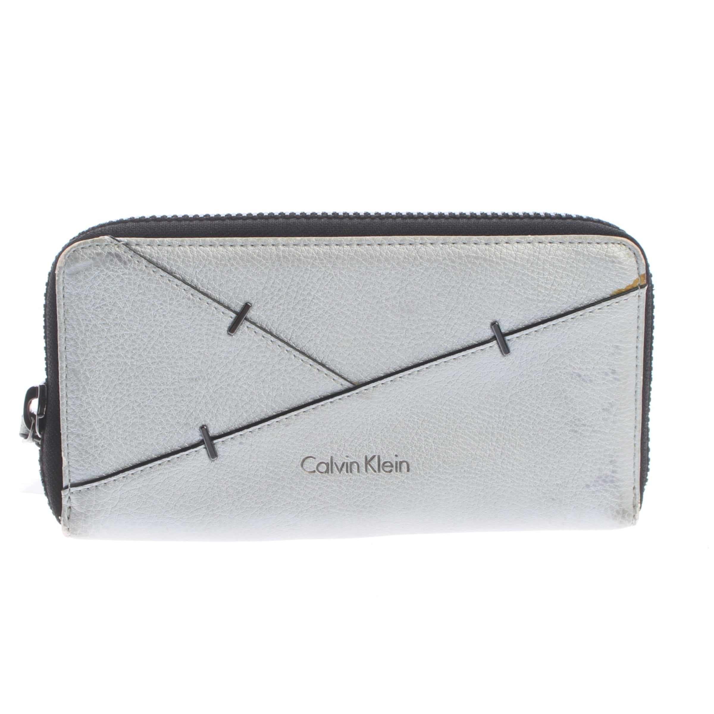 Calvin Klein Small Leather Goods in One size in Grey: front