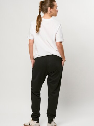 KAPPA Regular Pants 'KMLogo Caseri' in Black