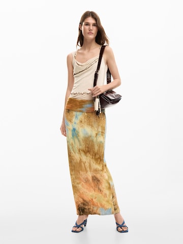 Desigual - Falda en amarillo