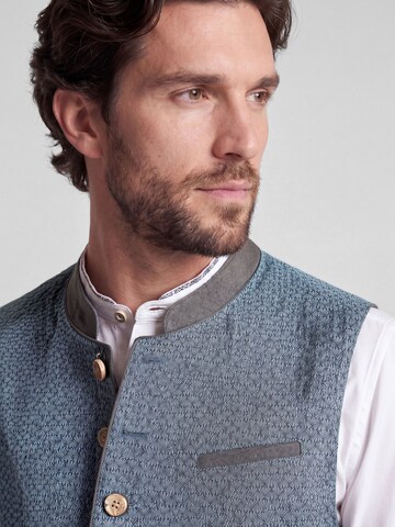 SPIETH & WENSKY Traditional vest 'KING' in Blue