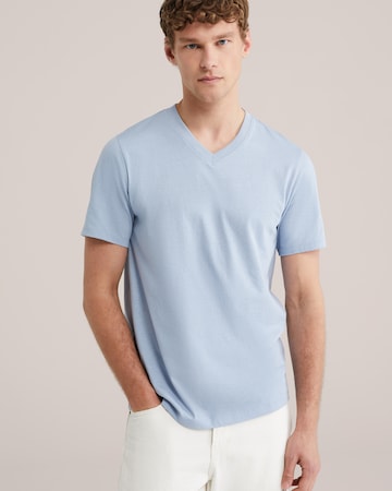 Maglietta di WE Fashion in blu: frontale