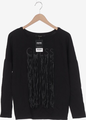 GUESS Langarmshirt M in Schwarz: predná strana