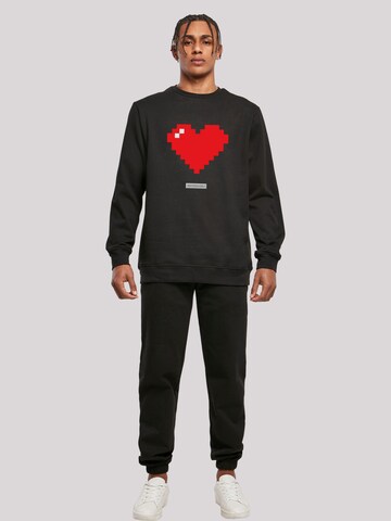 F4NT4STIC Sweatshirt 'Pixel' in Schwarz
