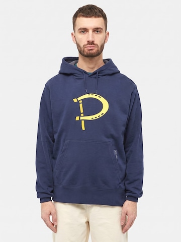 Felpa 'X POP HOODIE NAVY BLUE' di DICKIES in blu: frontale