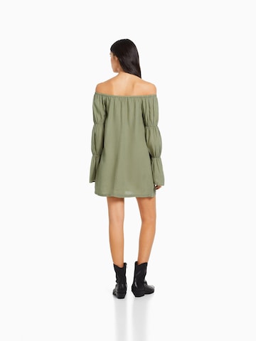 Bershka Dress in Green