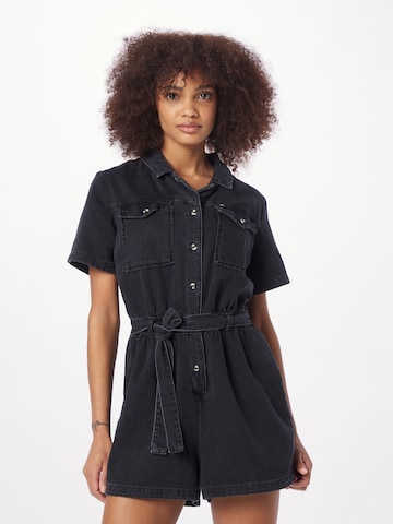 Tuta jumpsuit 'Evalina' di LTB in nero: frontale