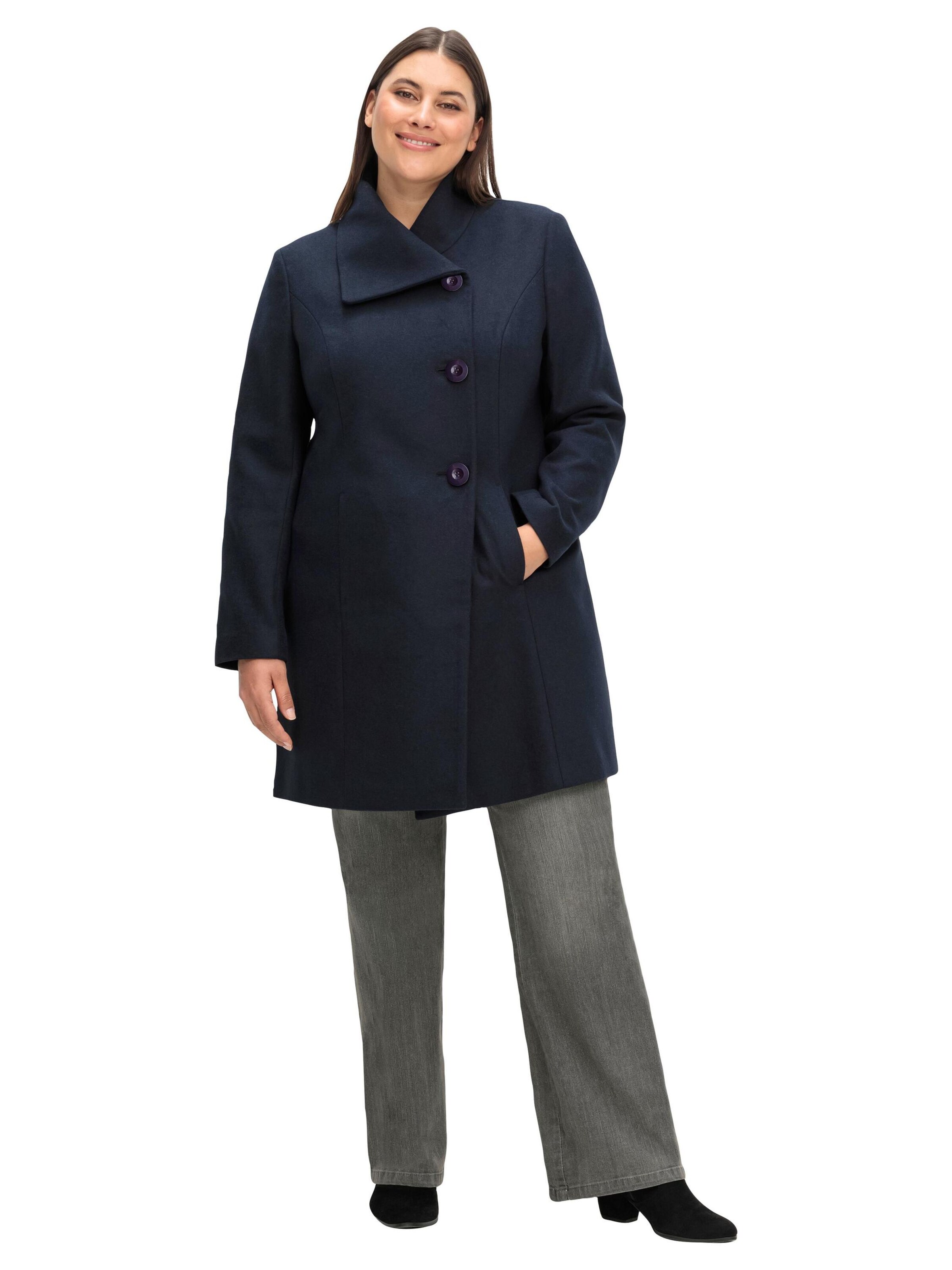 zils SHEEGO Starpsezonu mētelis