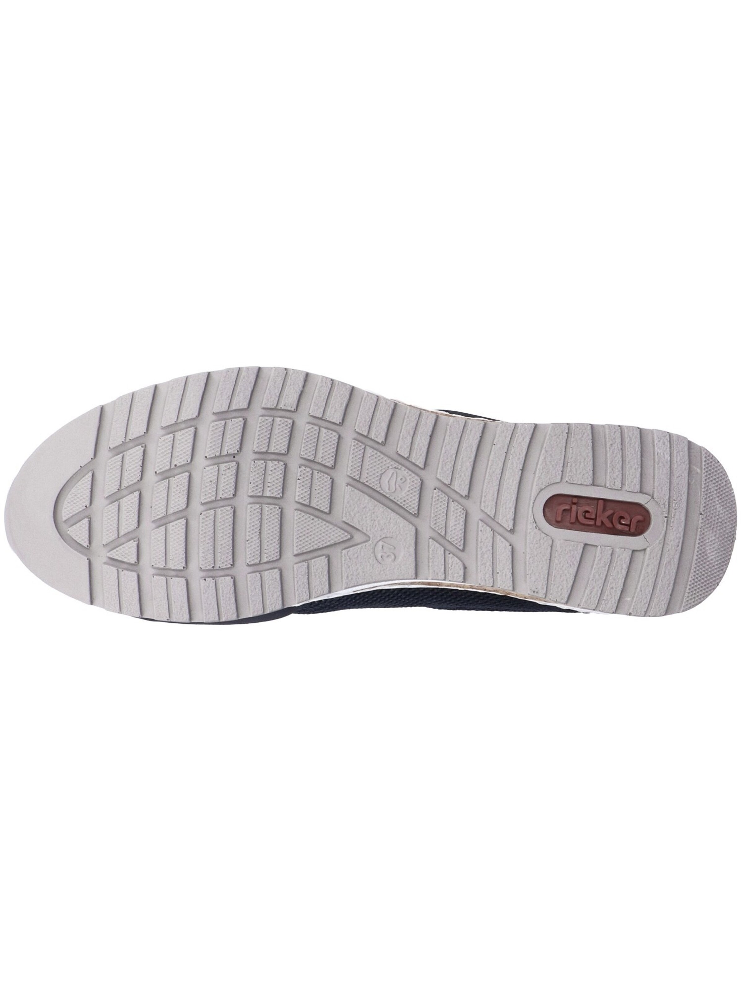 Rieker Спортни обувки Slip On в синьо