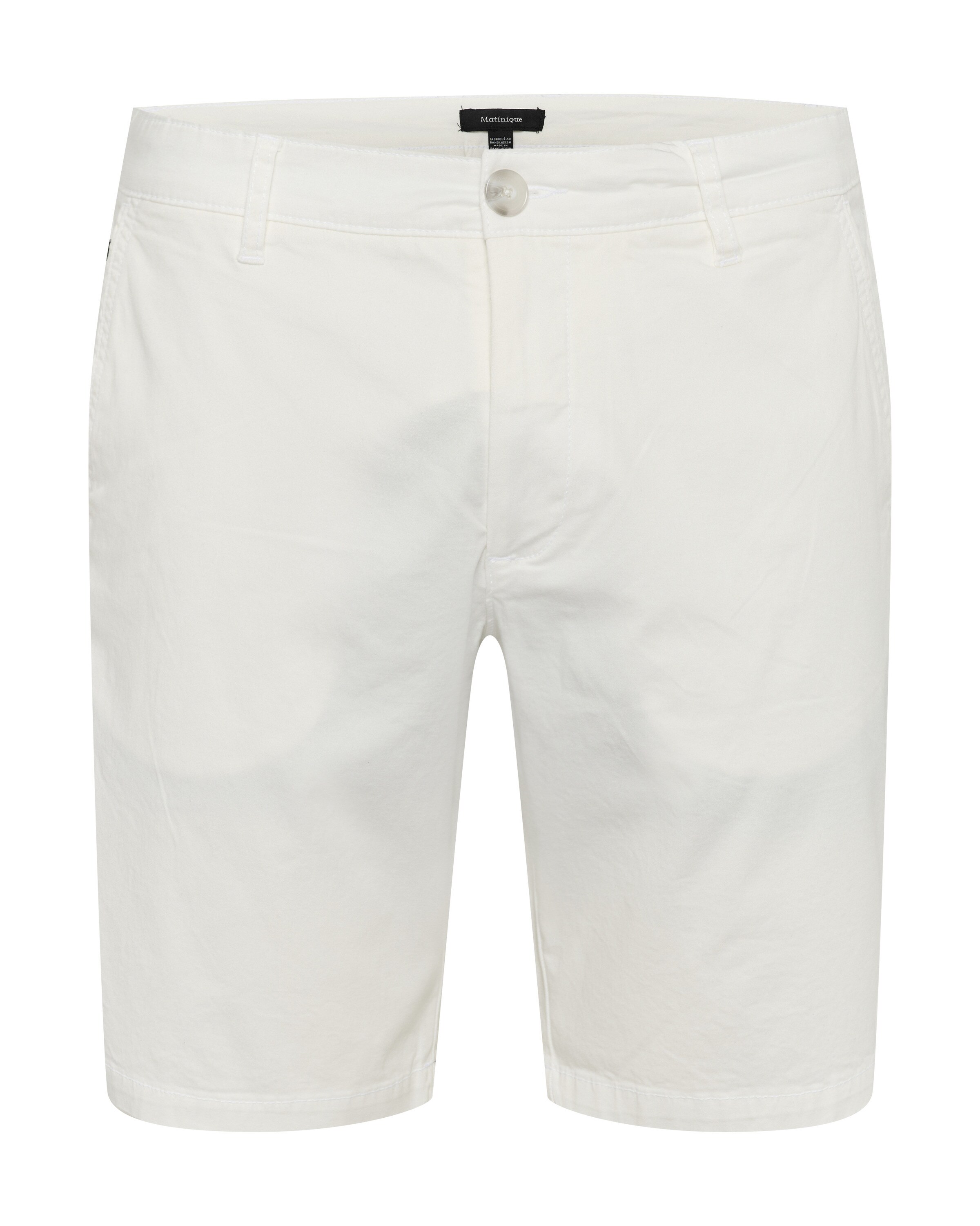 Pantalon 'Thomas' Matinique en blanc : devant