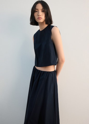 MANGO Skirt 'Poppy-H' in Blue