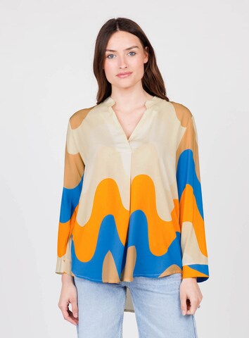 Key Largo Blouse 'Gaia' in Gemengde kleuren: voorkant