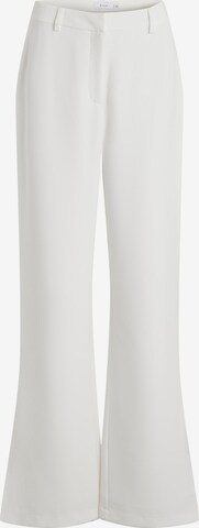 VILA Boot cut Pants 'KREMA' in White: front