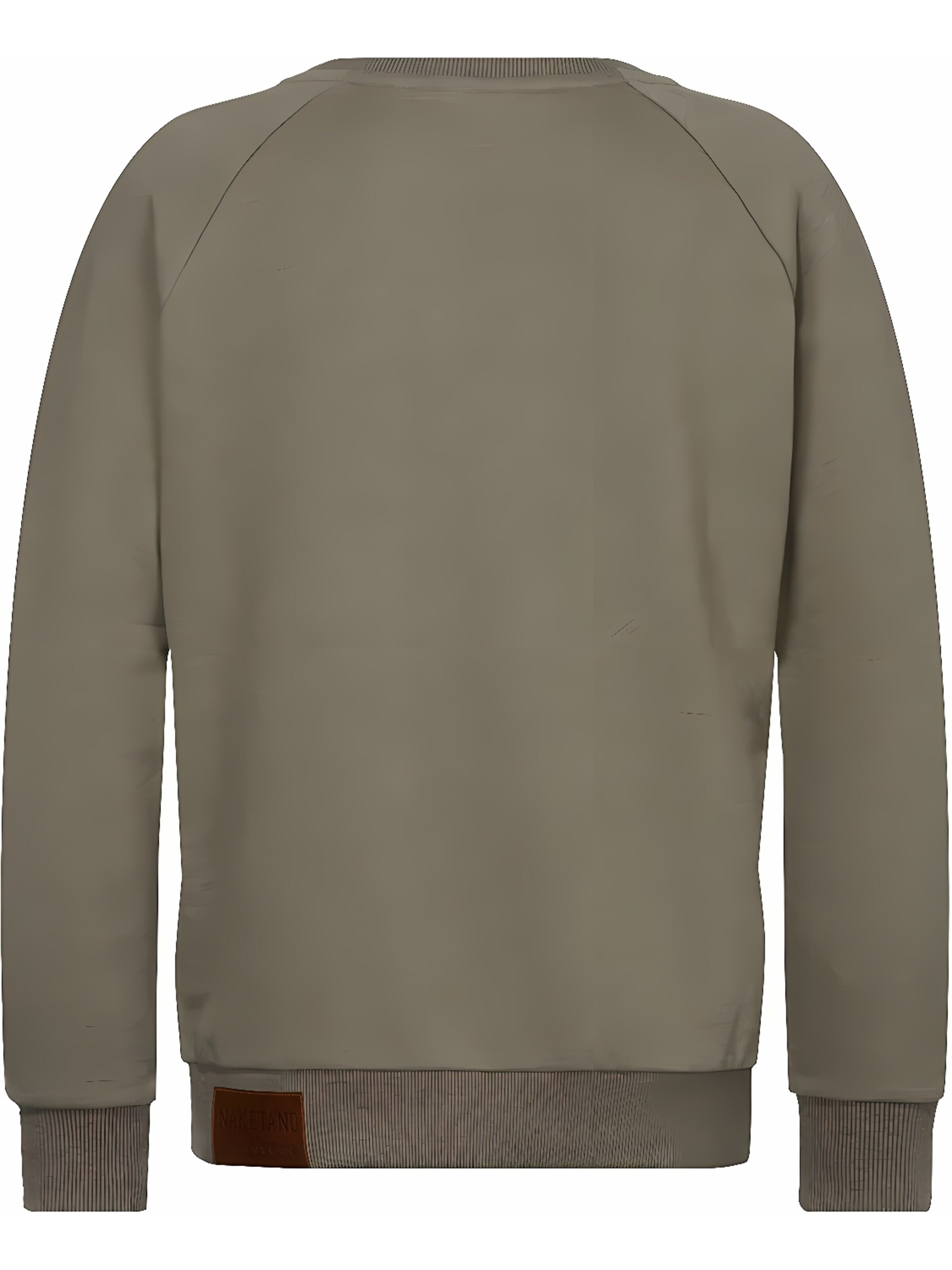 naketano Sweatshirt 'Krokettenhorst' in Green