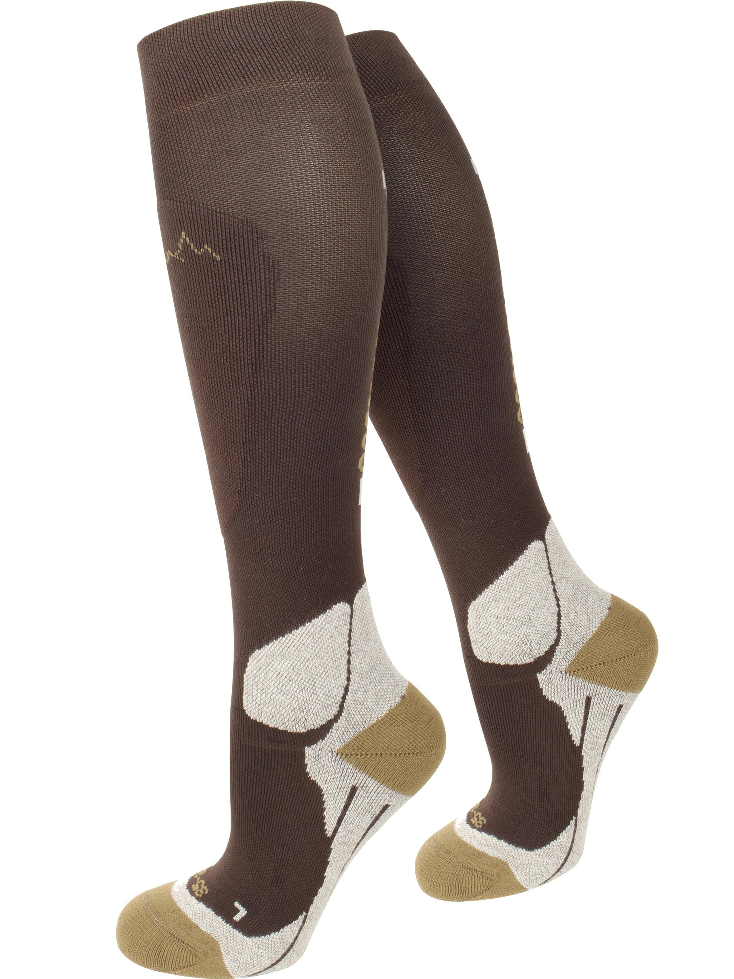 normani Athletic Socks in Brown