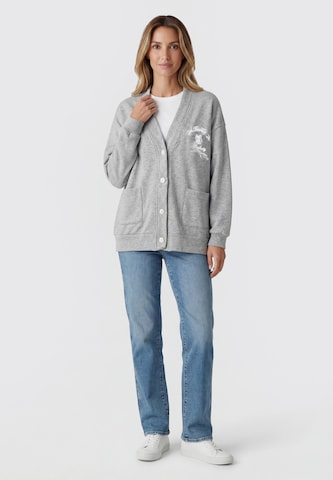 usha BLUE LABEL Sweat jacket in Grey