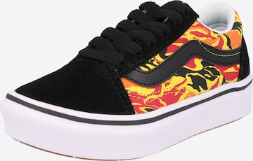 Sneaker de la VANS pe negru: față