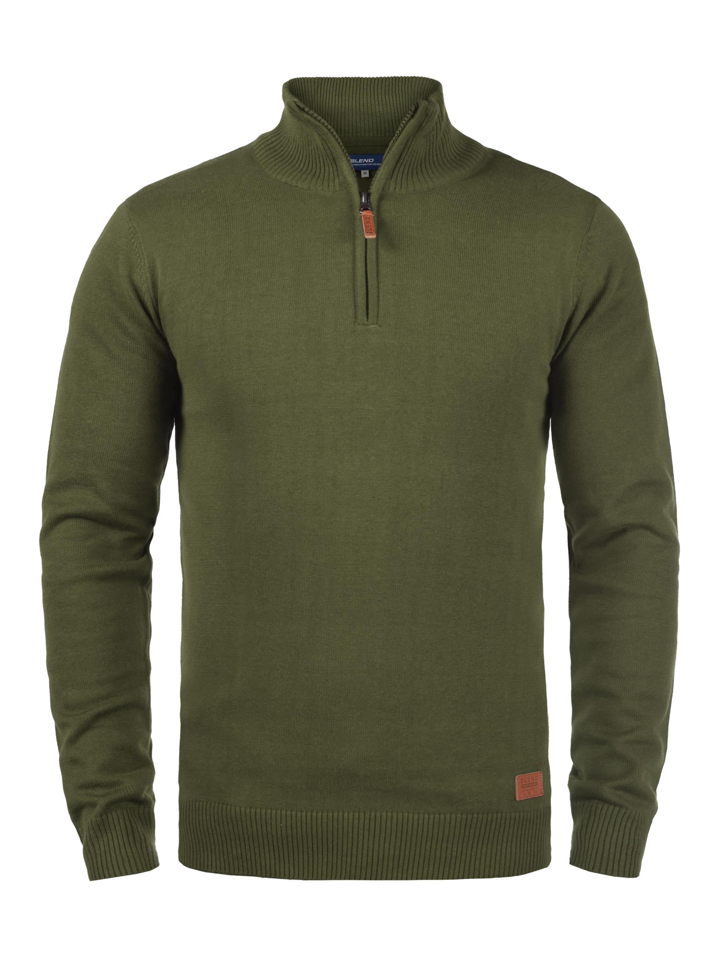 BLEND - Pullover 'Robin' em verde: frente