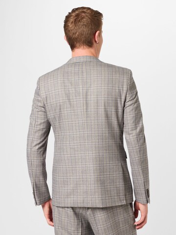 Coupe slim Veste de costume BURTON MENSWEAR LONDON en gris