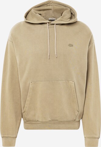 LACOSTE Sweatshirt in Green: front