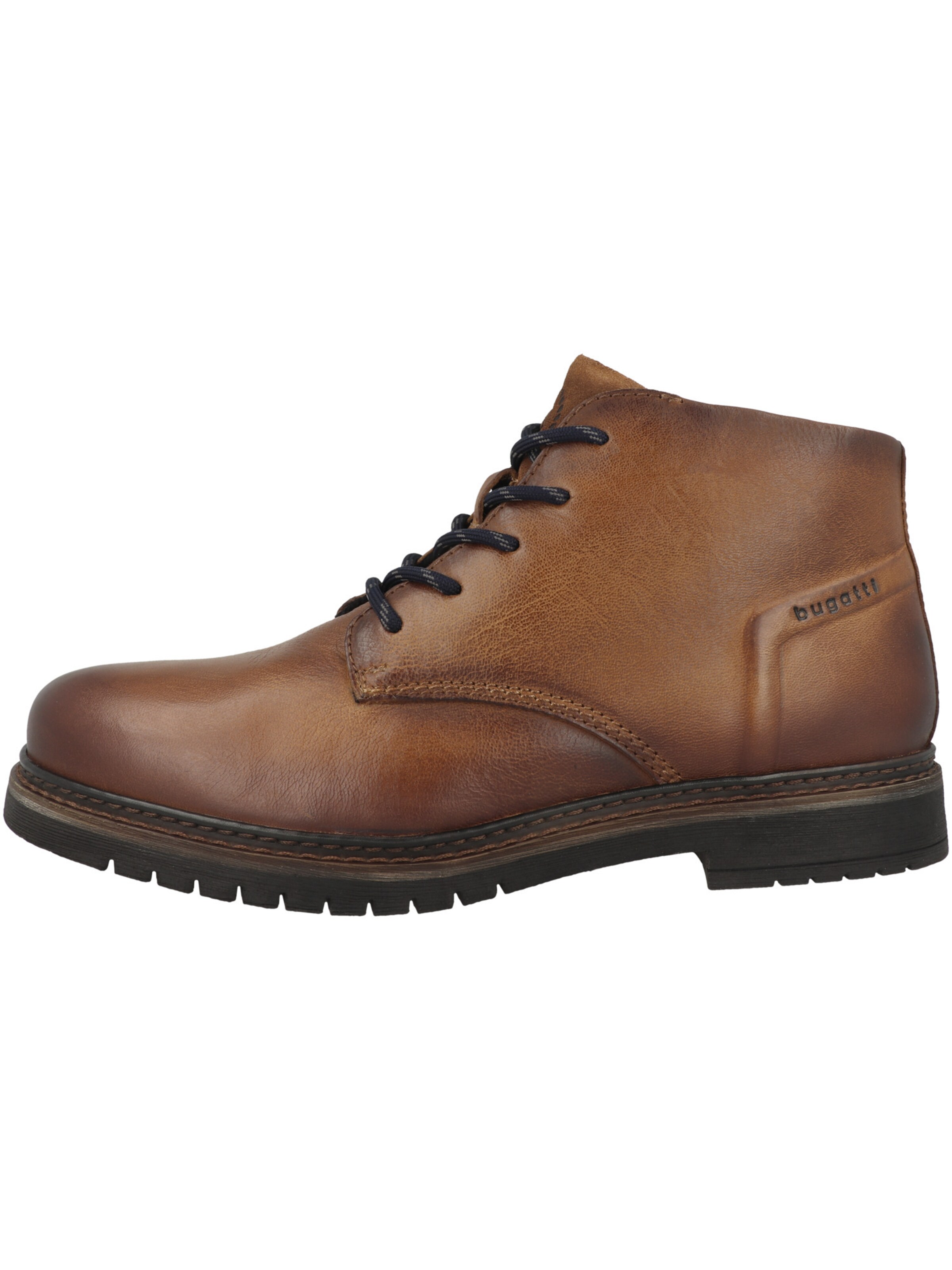 bugatti Schnürboots 'Aon31' in Braun: Vorderseite