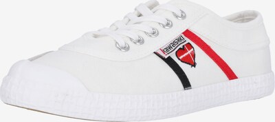 KAWASAKI Sneaker 'Heart' in rot / weiß, Produktansicht