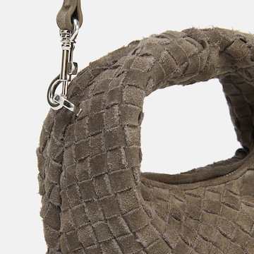 Les Visionnaires Handbag 'Greta Micro weave' in Grey