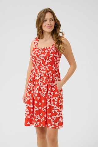 Kaffe Dress 'KAThora' in Red: front